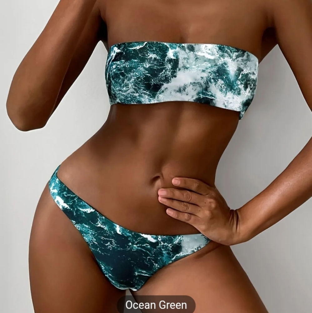 Ocean green bikini size small